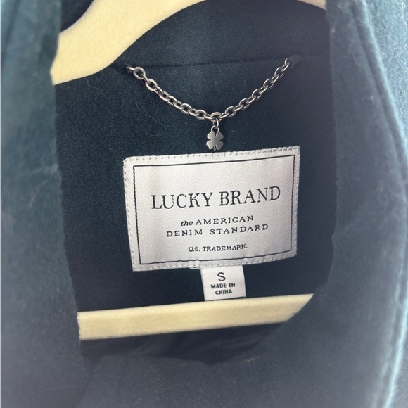 Lucky Brand Dark Green Pea Coat - Picture 2 of 6